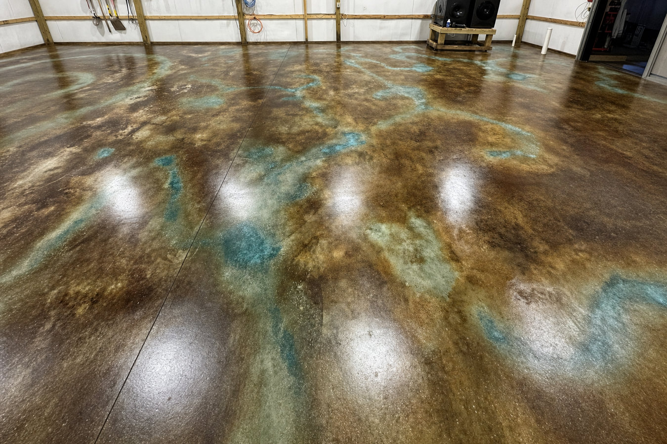 Stained Concrete Flooring